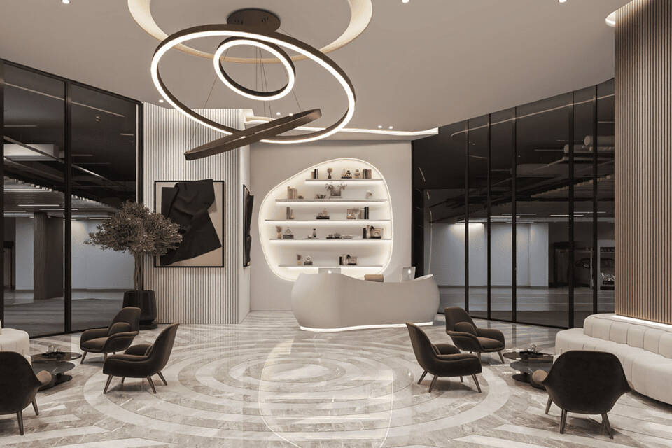 Modern finishes and exclusive materials